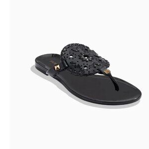 Jack Rogers Georgica Jelly Sandals - Black  7